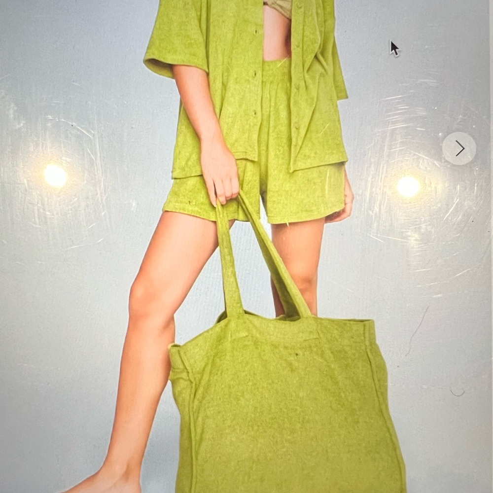 Terry cloth towel set
